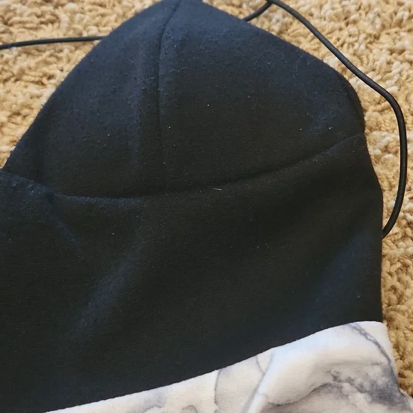 Black and white floral spaghetti trap formal dress by L'ATISTE - Picture 7 of 11